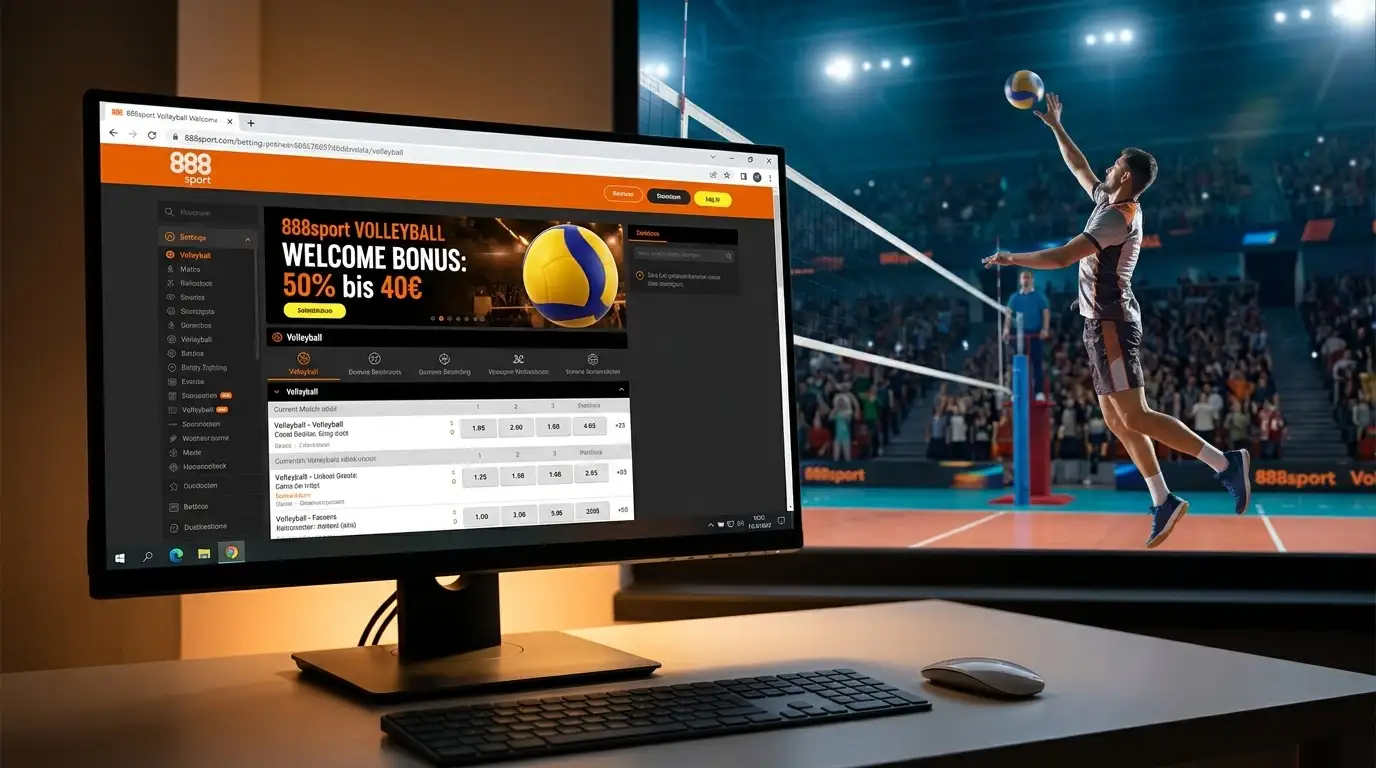 888sport Volleyball Bonus Willkommensangebot Wettmarkt Vergleich GGL-lizenzierter Anbieter 2026