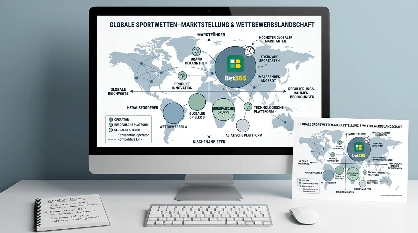 Bet365 Marktstellung Deutschland 2026 – GGL-Lizenz, internationale Sportwettenbreite und Volleyball-Coverage