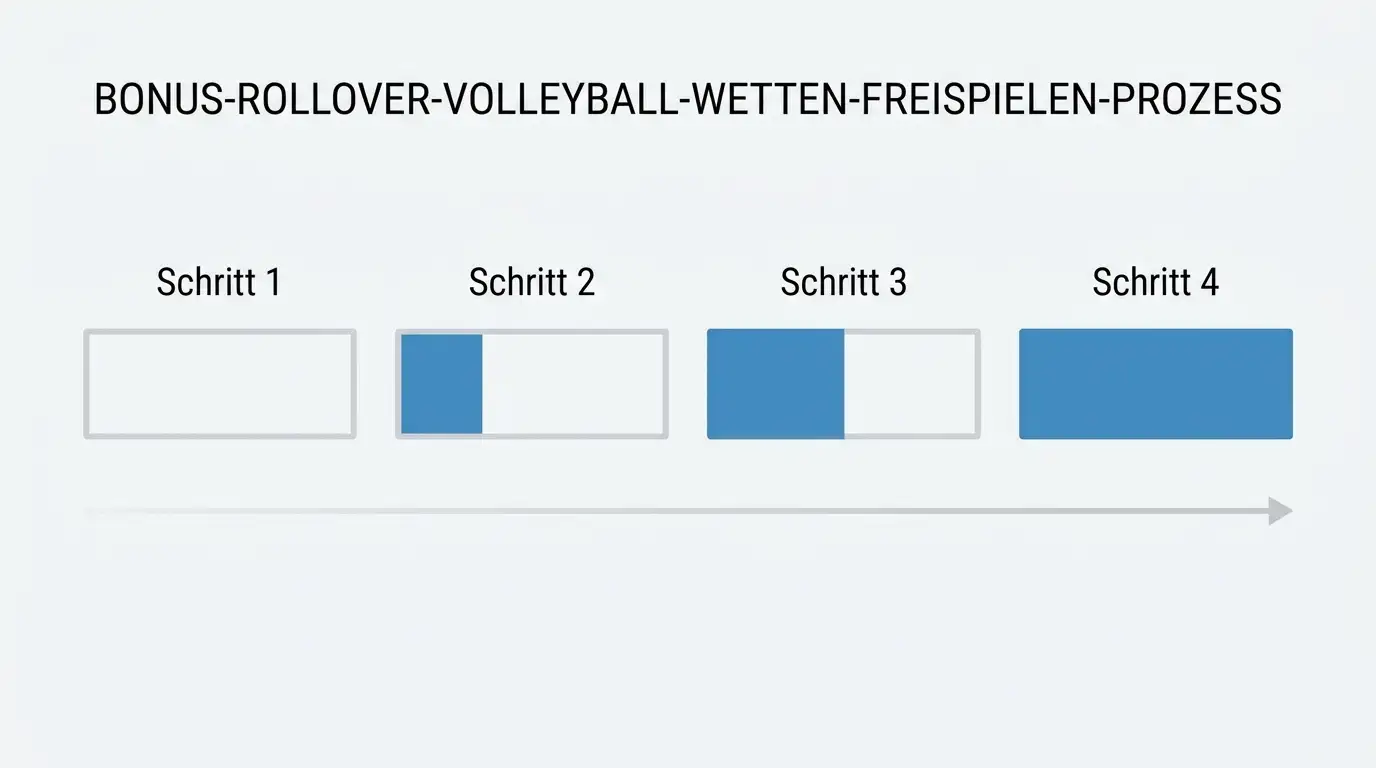 Rollover-Freispielprozess bei Volleyball Wetten – Schritt-für-Schritt technische Erklärung