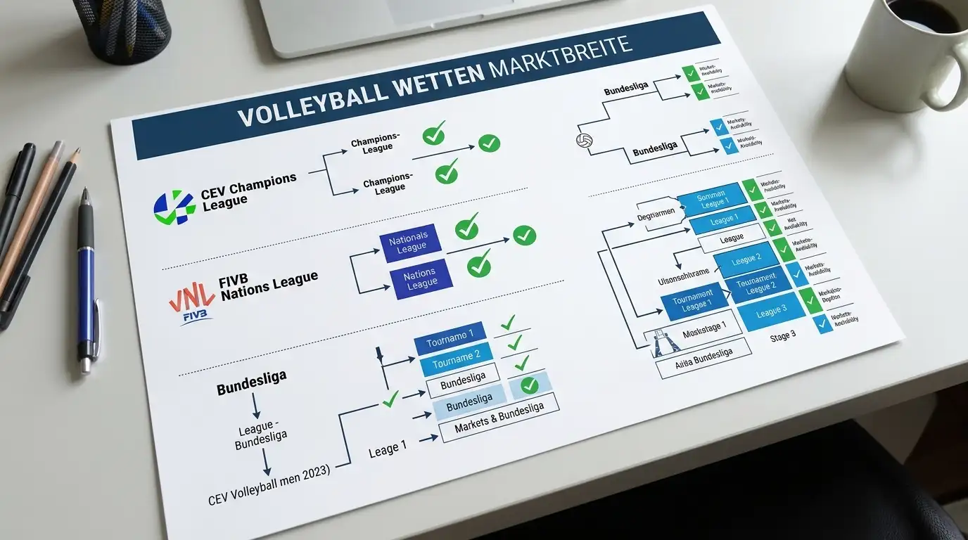 Bwin Volleyball Marktbreite Ligen Wettarten Satzhandicap Über-Unter Satzwetten Bundesliga CEV