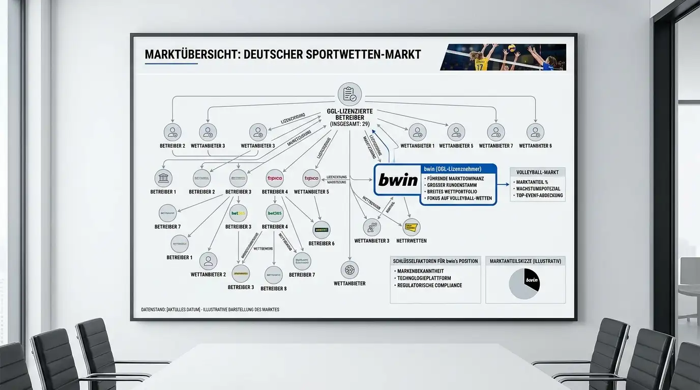 Bwin Sportwetten Marktposition Deutschland GGL-Lizenz Volleyball Bundesliga CEV Champions League