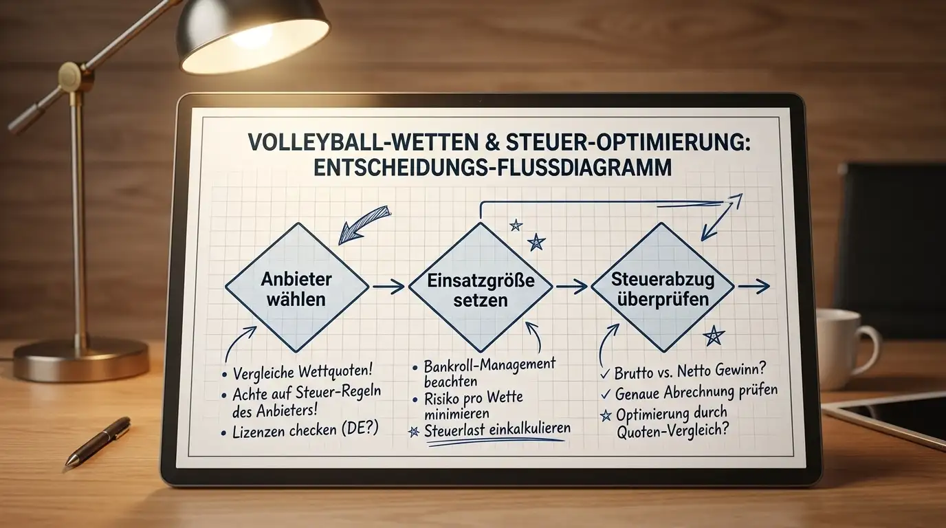 Optimierung der Volleyball-Wetten-Steuerbelastung – Anbieterwahl, Nettoquoten und Bonus-Maximierung