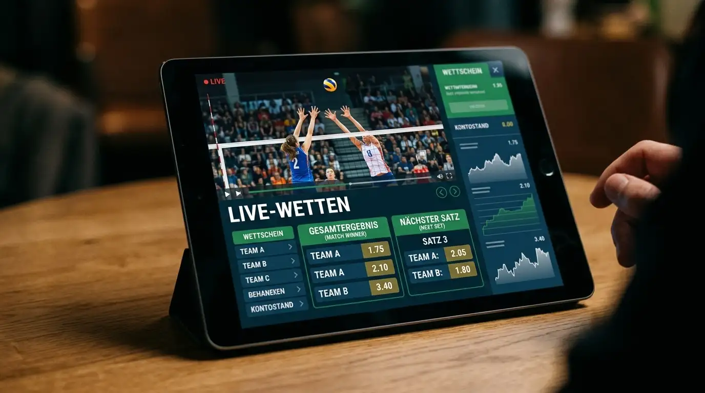 Volleyball Live Wetten Deutschland – erlaubte In-Play-Märkte unter GlüStV 2021 bei lizenzierten Anbietern