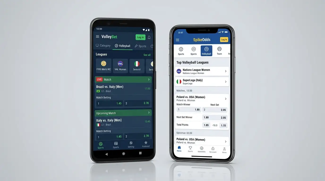 Volleyball Wetten App 2026 – Beste mobile Buchmacher mit Bonus für Android und iOS im Vergleich