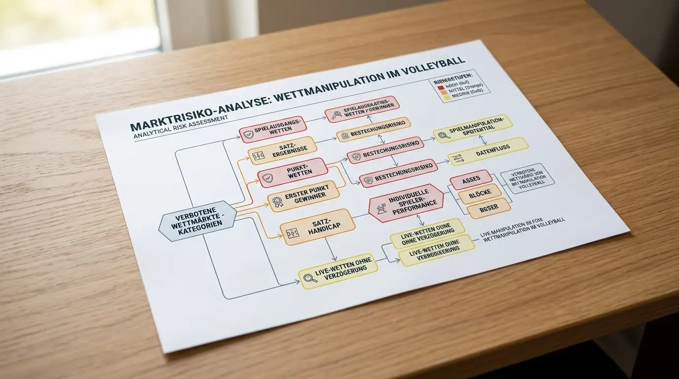 Manipulationsanfällige Volleyball Wettmärkte die Anbieter aus regulatorischen Gründen ausschließen